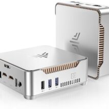 KAMRUI GK3Plus Mini PC, 16GB RAM 512GB M.2 SSD Mini Computers,12th Alder Lake N95 (up to 3.4GHz) Micro PC, 2.5''SSD, Gigabit Ethernet,4K UHD,Three Screen Display, WiFi,BT,VESA/Home/Business Small pc